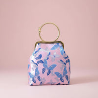 Kiss Lock Handbag Gift Idea Kiss Lock Purse Elegant for Party, Women