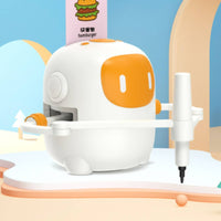Child-Friendly Drawing Robot with Cards Smart Sketching Robot with Cards Interactive Toy Screenscreenless for Beginners, Classroom