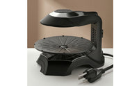 Indoor Grill with Rotating Plate Countertop Electric Indoor Grill Tabletop for Kitchen