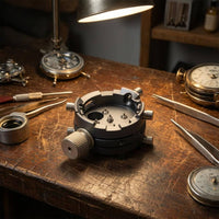 7750 Movement Holder Multi-Function Aluminum Alloy Movement Seat Exact Fit for Watchmakers
