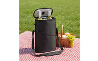 Leakproof Wine Cooler Bag Portable Insulated Wine Tote Compact Foldable for Dinner Parties