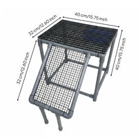 Turtle Basking Stand Raised Design Turtle Sunning Simple to Clean to Clean Animal Enclosure for Aquarium
