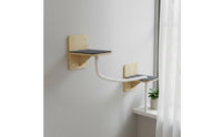 Wall Mounted Cat Perch Non-Permanent Attachment Installation Window Cat Hammock Space Capsule Design for Indoor Cats