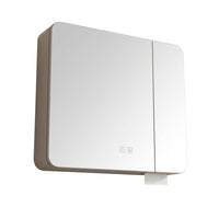 Smart Bathroom Mirror Cabinet with LED Light & Anti-Fog