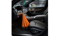 Automatic Close Inverted Umbrella Manual Open Umbrella with 24 Ribs Reflective Large for Drivers, Commuters, Rainy Days, Car, Night Walking