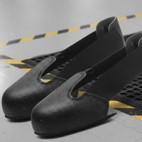 Reinforced Toe Shoe Cover Bovine Leather Leather Toe Cap Lightweight Personal Guarding Equipment for Workers, Workshop, Construction Site
