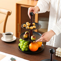 Nordic Light Luxury Multi-layer Stainless Steel Fruit Tray