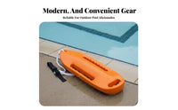 High Buoyancy Outdoor Water Swim Buoy Streamlined Design Rescue Can Wear-Resistant for Beginners, Lifeguards, Beach, Pool