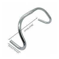 Lightweight Aluminum Handlebar Low Wind Resistance Aluminum Bullhorn Handlebar Fixed Gear Bullhorn Bar