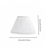Kids Princess Petticoat Lightweight Children's Dress Slip Soft Material Tulle Underskirt for Party