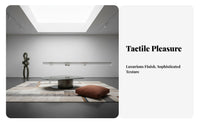 Light Luxury aesthetic Pebble-Shaped Centerpiece Minimalist Design Coffee Table Irregular Shape Living Room Furniture Italian Inspired for Interior Designers, Homeowners, Office Workers, Home, Lounge Area