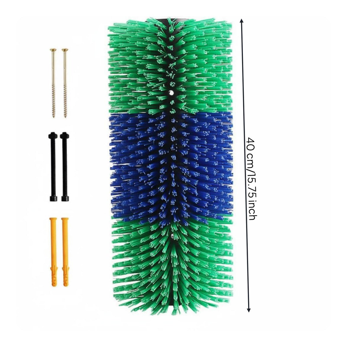 Cow Grooming Brush Easy to Install Sheep Body Brush Sturdy Bristle for Ranchers
