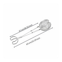 aquaticCatching Clamp Hinged Stainless Steel Fish Clamp Single-Handed
