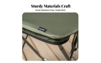 Foldable Design Miniature Camp Stool Compact Portable Seat Lightweight Camping Equipment Quick Setup for Travelers, Backpackers, Fishing, Travel, Outdoors, Backpacking