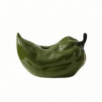Chili Pepper Tissue Box Decorative Glazed Tissue Holder Home Decor
