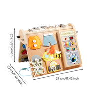 Circuit Busy Board Four-Insingle Child Toy Hand-Eye Coordination for Travel