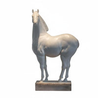 New Chinese Aesthetic Horse Statue Auspicious Gift Desktop Horse Statuette High-End Design Tabletop Figurine for Entryway