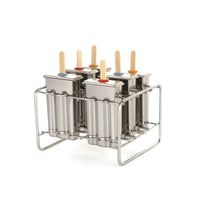 Chilled Dessert Former models with Rack Reusable Ice Lolly models with Kitchen-Approved Grade for Families