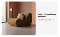Curved Sectional Sectional Italian Design Aesthetic Living Room Furniture Light Luxury Oversized for Interior Designers