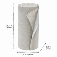 Drainage Fabric, Weed Control Fabric & Garden Fabric, Root Barrier Geotextile, Water-Permeable for Terrace Construction, Basement Renovation