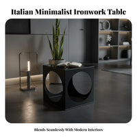 C-outlined Table Minimalist Design Indoor Furniture Sturdy for Apartment Dwellers