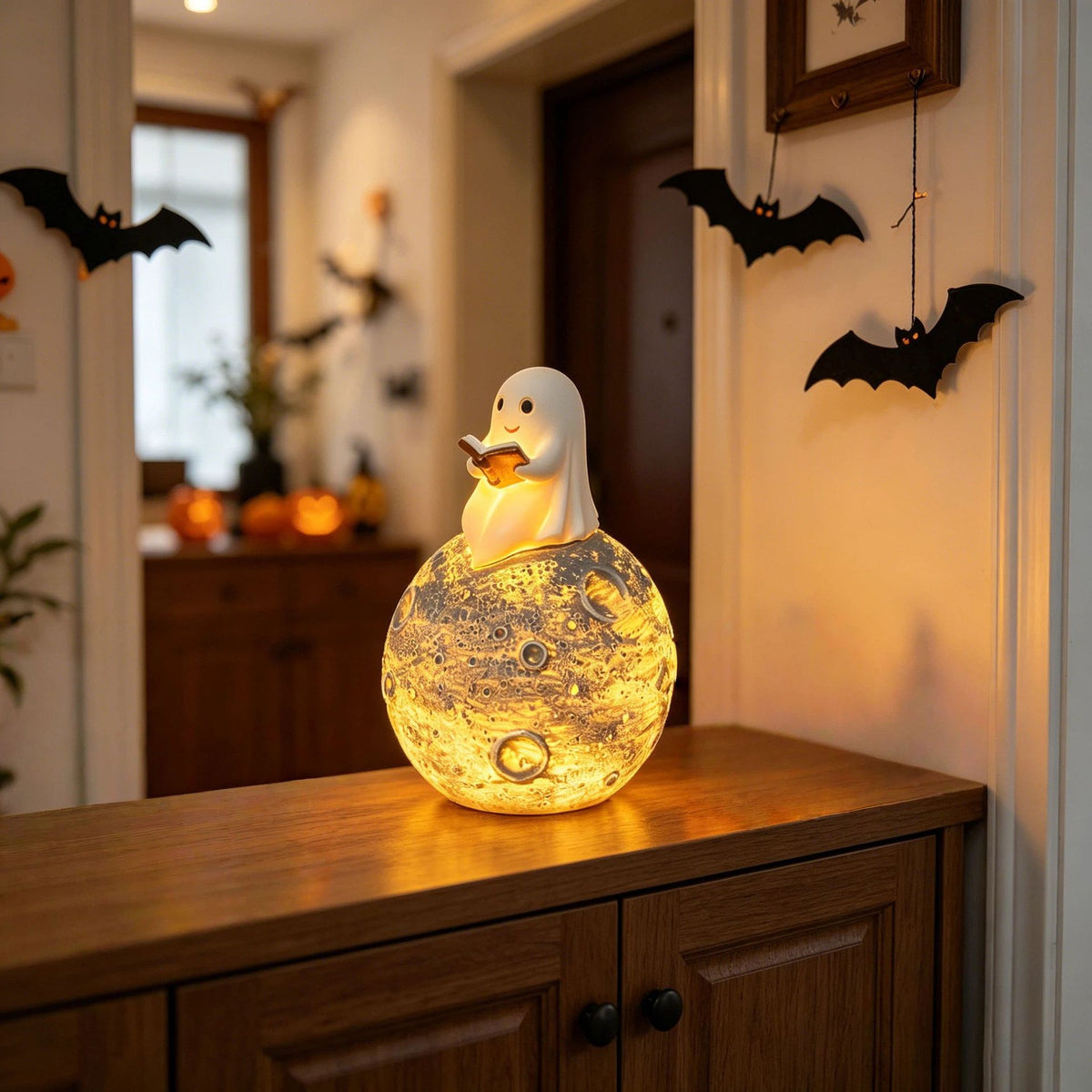 Halloween Ghost Resin Craft Desktop Decoration Ornament