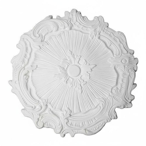 Ceiling Medallion Paintable French Design Light Canopy DIY Friendly for Entryway