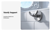 Rust-Resistant Double Swivel Hook