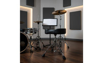 Drum Throne Stable Metal Legs Adjustable Drum Throne Non-Slip Feet for Drumming