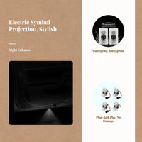 Car door LED projector for Sedan
