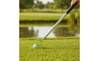 Golf Ball Retriever with Telescopic Rod Long Reach Stainless Steel Golf Ball Retriever Extendable Sturdy for Golfers