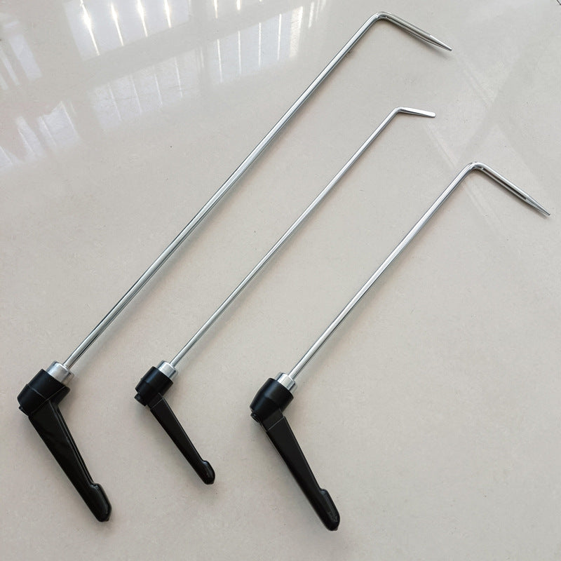 PDR KING 3-Piece Black Handle Swivel Hook Dent Repair Tool Set