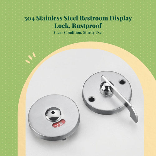 304 stainless steel lock with indicator