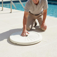 Skimmer Cover Heavy-Duty Pool Skimmer Cover Round Design