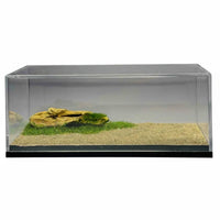 1/64 Scale Display Case Dustproof Desert Diorama Box Stackable Design Acrylic Car Display Case for Hobbyists