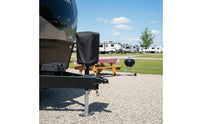 Electric Front Jack Cover Waterproof RV Front Jack Guard Cover Dustproof for Outdoor Storage