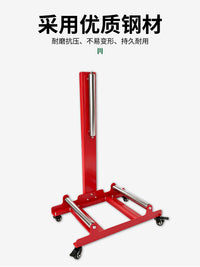 Rotating Wheel Cleaning Stand for Car Polishing and Care