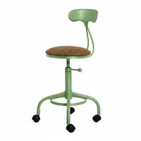 Wheeled Stool with rearrest effortless Rolling casters for Bar, Cafe, Business Owners