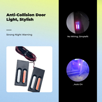Waterproof LED car door warning light