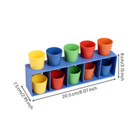 Colorful Guessing Game Interactive Matching Game Educational Compact for Classrooms