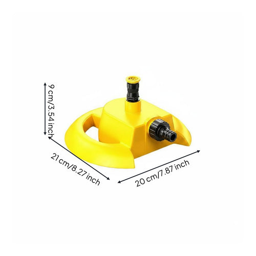 360 Degree Rotating Sprinkler Head Even Water Distribution 360 Degree Sprinkler