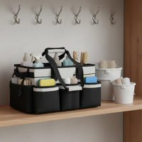 Tool Organizer Tote Large Capacity Tool Storage Tote Oxford Material for Garage