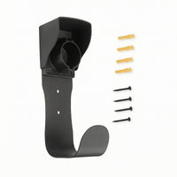 EV Charging Holder Corrosion-Resistant J1772 Connector Holder J1772 Wall Mount Indoor Outdoor Use EV Charger Holder Metal