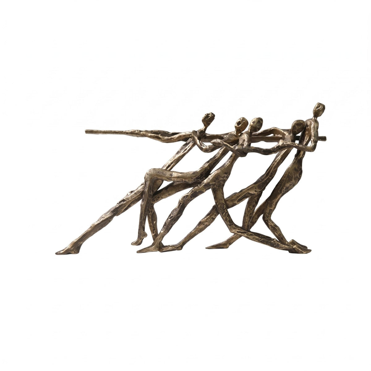Abstract Metal Sculpture Stylized Figures Abstract Figurine Slender for Tabletop