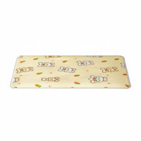 All-Season Woven kennel Liner Breathable Pet Mat Easy to Clean pet Bedding Soft Surface for Summer, Indoors, Playpen, Floor