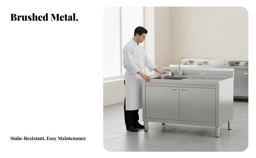 Anti-Rust Stainless Steel Commercial Sink Commercial Kitchen Sink Easy to Clean Stainless Steel Wash Station Heavy Duty for Homeowners, Restaurant Employees, Workshop, Basement, Outdoor