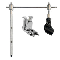Bass Drum Mic Holder Adjustable Bass Drum Clamp Stand Lockable Positioning Music Accessory for Drummers, Stage, Studio