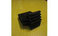 Ladder Base Cover Ribbed Square Tube Base Cover Treaded Hardware