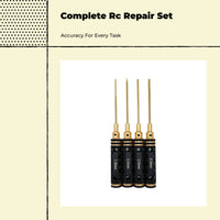 precise Screwdriver Set, RC Model Tool Kit, High-Speed Steel, Chromium Coated, Magnetized, Multi-Spec, Suitable for Repairing RC Cars, Drones, Helicopters, and Mecha miniature.