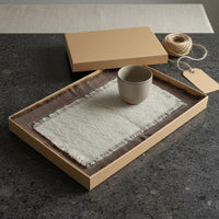 Tassel Tea Tray Mat Handmade Table Decor Heat-Resistant